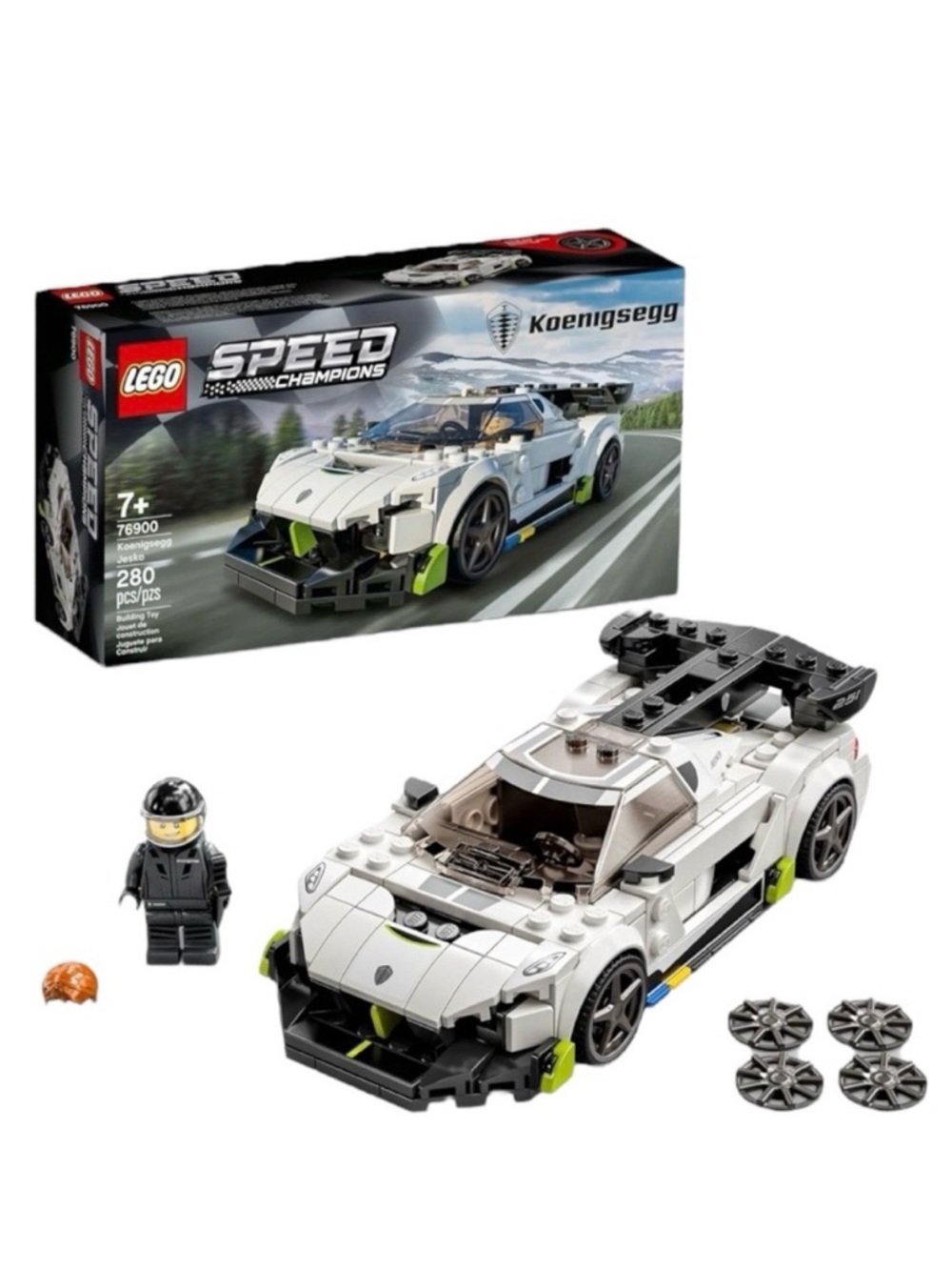 LEGO Speed Champions Koenigsegg Jesko 76900 Racing Sports Car‎ Brick Toy NEW